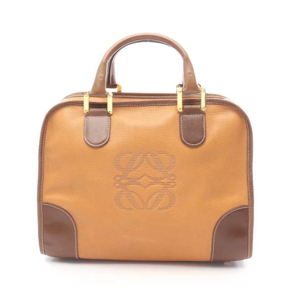 Loewe Amazona Handbag Leather Brown